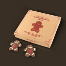 Achtzehn lustige Männchen aus leckerer Schokolade.

Verpackungsgröße: 166x160x29mm